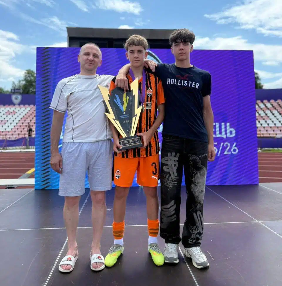 Переяславець Ілля Коханець допоміг «Шахтарю» U-14 вперше в історії виграти Суперкубок Ліги майбутнього